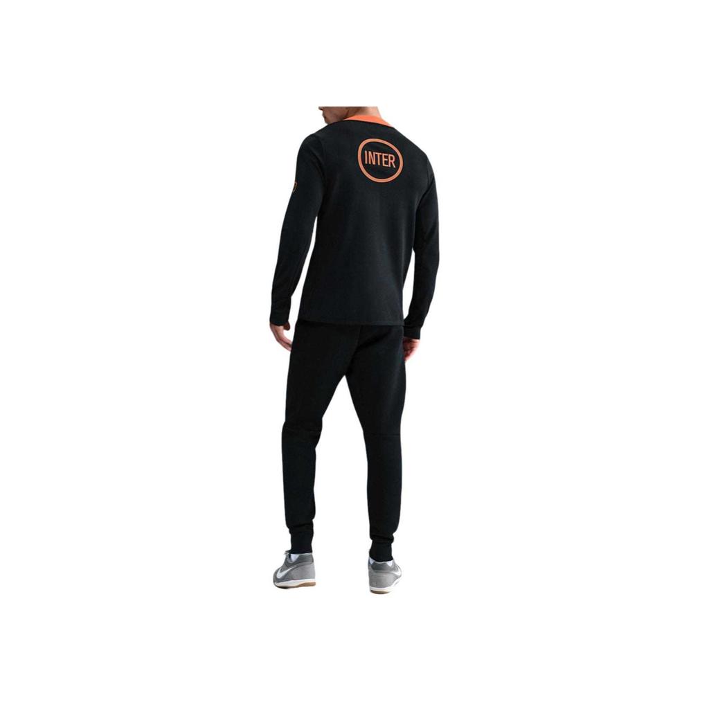 Nike Dri-Fit Inter Milan Academy Pro Third Total 90 Slim Fit Color Block Long Sleeve Pullover Soccer Jersey Men Tops HM3743-010
