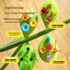 DIY Ever-Changing Flower Puzzle Toys for Kids - New Chinese Style Garden Building Blocks & Handicrafts