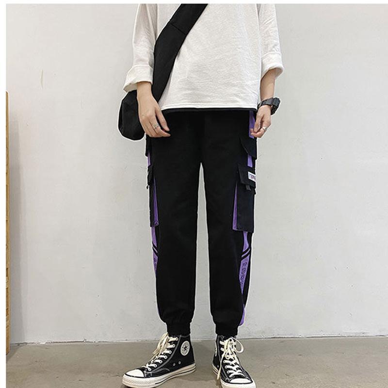 Tuta da uomo hong kong fashion brand pantaloni larghi per studenti acquista  in modo economico — spedizione gratuita, recensioni reali con foto — Joom