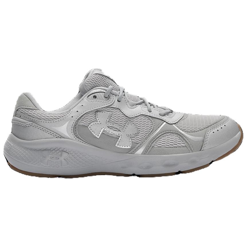 Under Armour Charged Vantage 2 Bequeme Vielseitige Low-Top Lifestyle Freizeitschuhe Herren Sneaker Silber 3028445-099