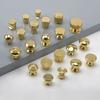 Single Hole Design Cabinet Drawer Knob Space Aluminum Round Door Handle Cupboard Knob Drawer Door Handle Furniture Accessories