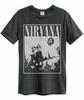 T-shirt Homme Charcoal Amplified Nirvana Groupe Photo T-shirt Amplified Nirvana Tee