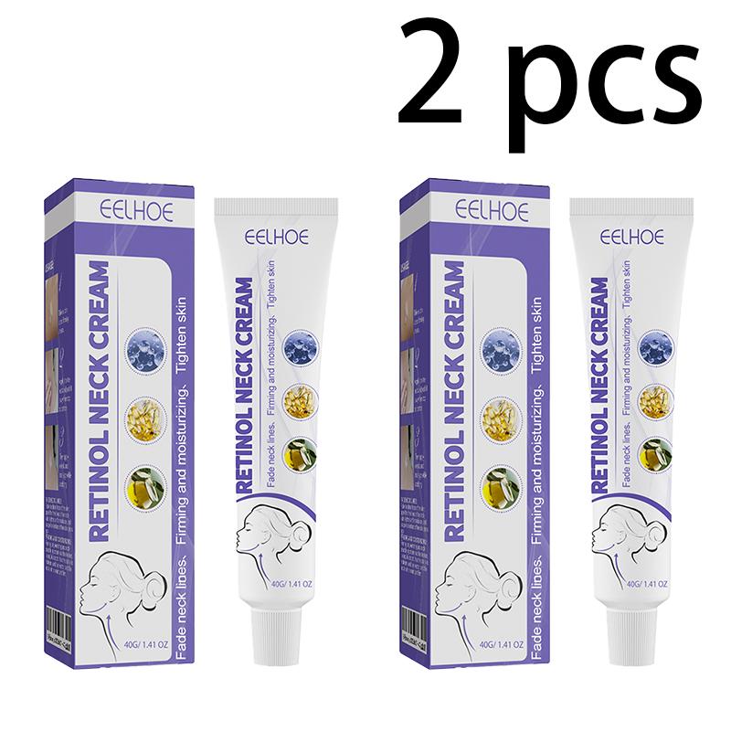 EELHOE Retinol Neck Cream Lightens Neck Lines, Moisturizes & Firms Neck Skin Neck Massage Cream
