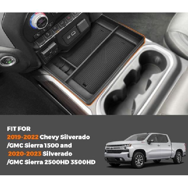 Car Center Console Organizer Tray Box for - Chevy Silverado Accessories
