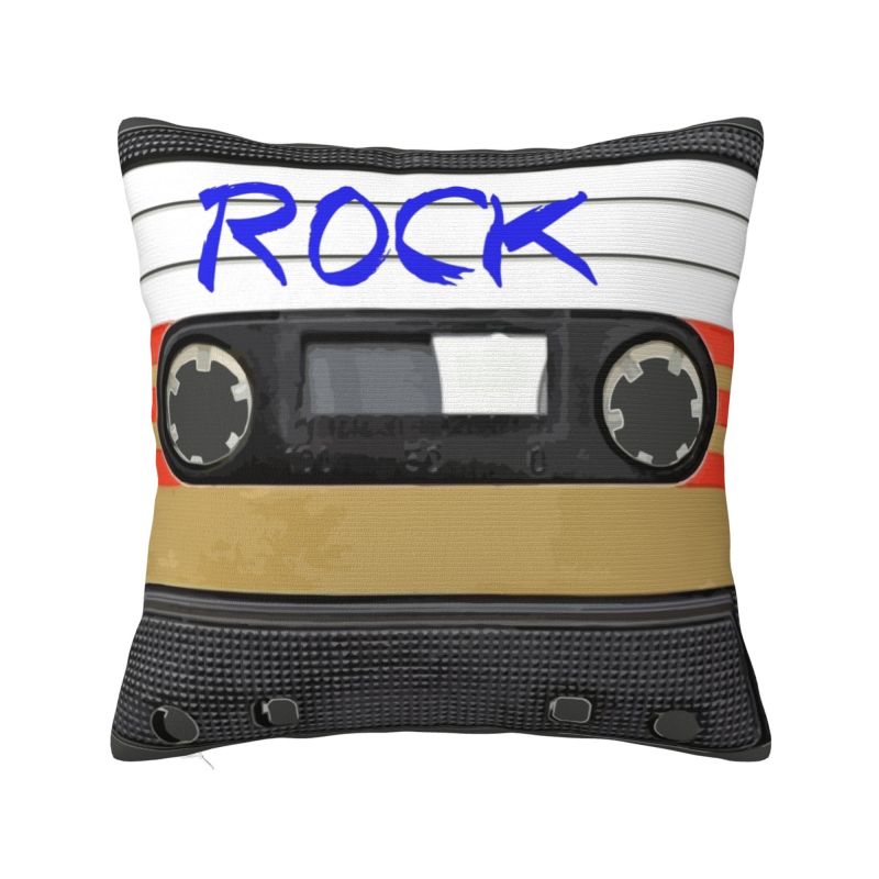 Rockabilly Pinup Sock Hop Clothes Vintage Hot Rod 1970s Throw Pillow Decor Home Heavy Metal Music Cushion Cover Soft Pillowcase