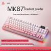 Teclado Mecânico Personalizado Ajazz MK87 Sem Fio de Três Modos Gasket