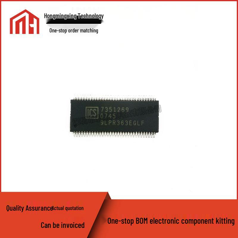 

ICS9LPR363EGLF Screen Printing TSSOP64 - Brand New, Original Import.