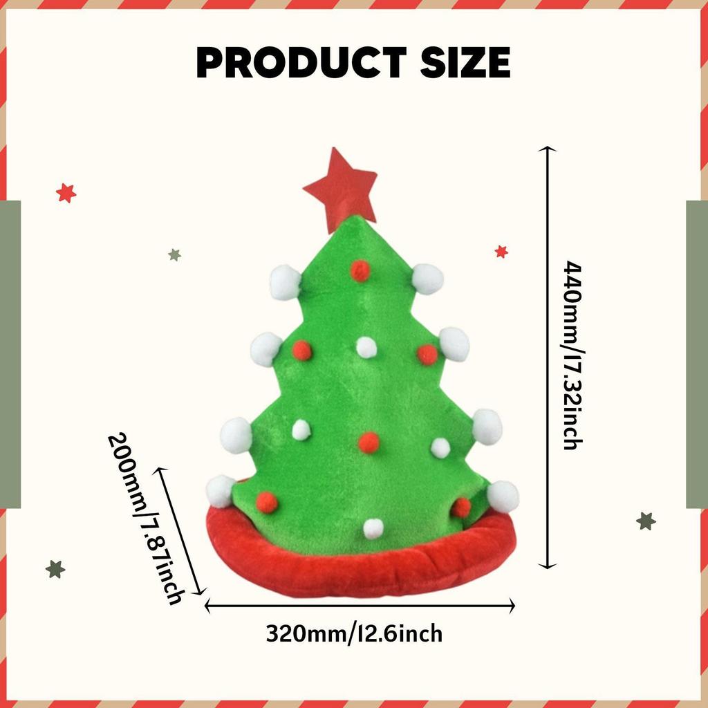 Funny Christmas Hat Decoration Fancy Dress Cap Party Hat for Nightclub Holiday