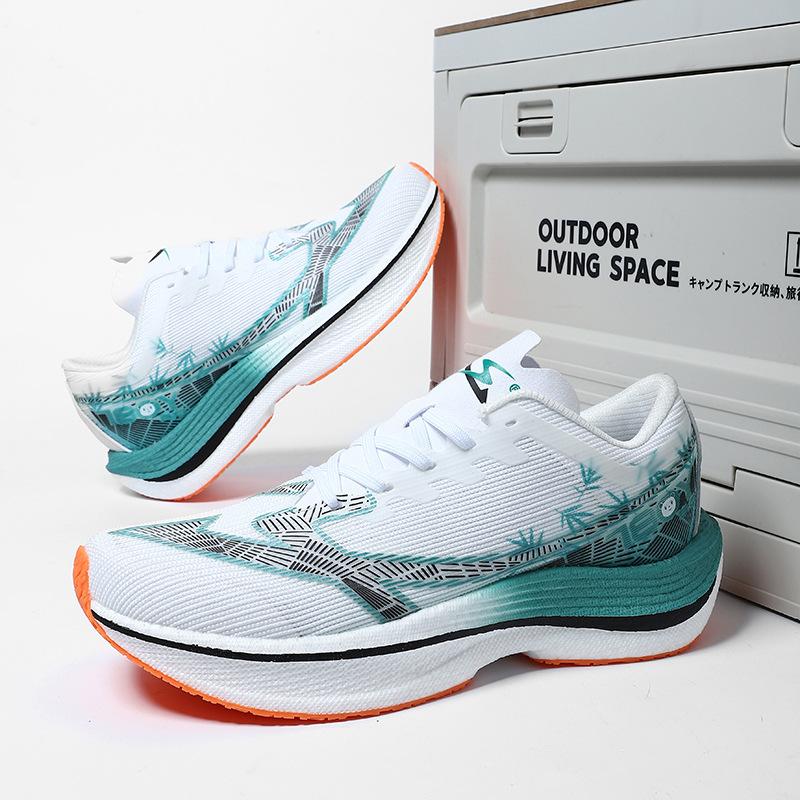 

Carbon board sports shoes men s running shoes 2025 summer breathable hollow mesh casual shoes men s trendy shoes versatile men s and women s 45 лес зеленый