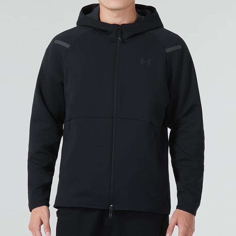 Мужская вязаная куртка с капюшоном Under Armour 1379806-001 2XL чёрный