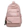 College Style Women's Solid Color Backpack Large Capacity Student School Bag Junior High School Backpack