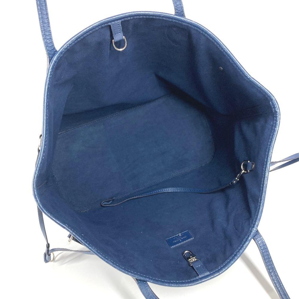 Louis Vuitton M40885 Epi Neverfull MM Tote Bag Shoulder Bag Indigo Blue Navy