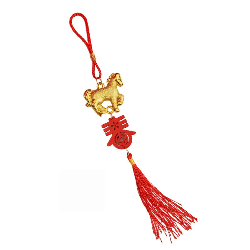 2026 Chinese Spring Festival Horse Year Red Pendant Event Home Decoration Shopping Mall Ornament