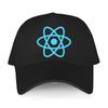 Unisex Breathable Baseball Cap Coder Developer Programmer React Js Javascript Library Funny Minimalist Gift Fashion Printed Hat