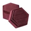 Jewelry For Hexagonal Box Velvet Rings And Earrings Highend Gift Box