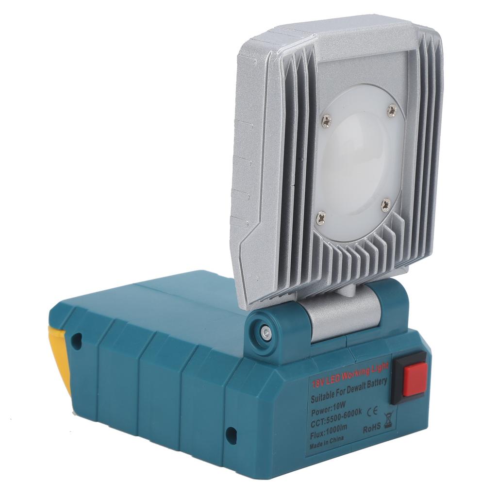 LED Tool Light Lithium Battery Interface Work Lighting Lamp 1000LM 18V ‑10W