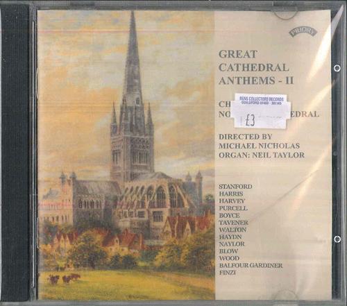 CD CHOIR OF NORWICH CATHEDRAL MICHAEL  Great Cathedral Anthems  II PRCD351 PRIORITY Non Japan Classical Used