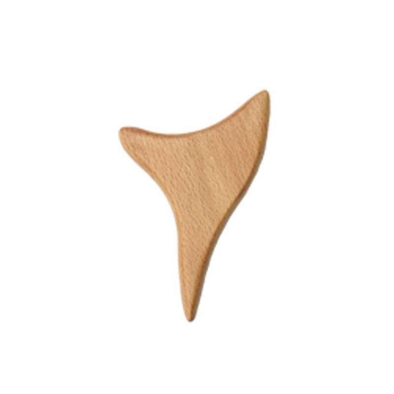 Beech Wood Massager Set: Torch, Cup, Stick, Meridian Dredging, Gua Sha Cup & Board