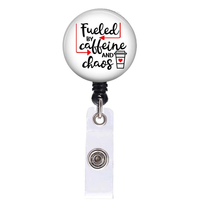 

1 Piece Rotatable Id Name Badge Reel For Doctors Nurses Work Card Holder Accessories Medical Workers Pass Staff Employee S Card Clip