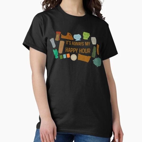 Happy Hour Tiki Tiki Gift For Friends Unisex3 S