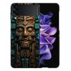 Aztec Maya Stone Coque For Samsung Z Flip7 6 Galaxy Case Shockproof Z Flip5 Z Flip3 4 5G Hard Cover Phone TPU PC Hard Funda