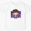 Cute Kawaii Superstar Jin The Astronaut Superdeformed Kim Seokjin Kids T-Shirt