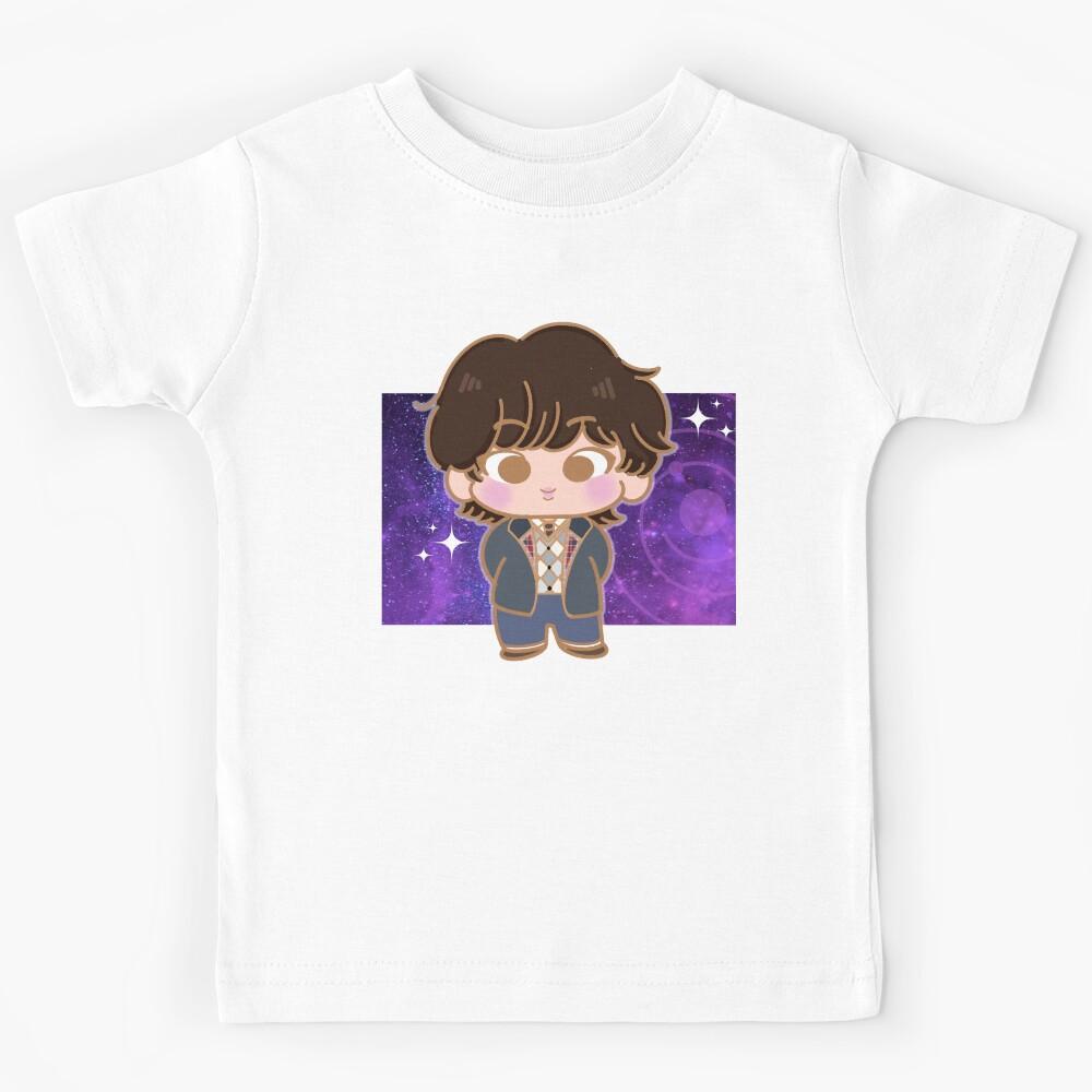 Cute Kawaii Superstar Jin The Astronaut Superdeformed Kim Seokjin Kids T-Shirt 110