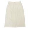 JIL SANDER Beautiful wool front slit skirt for women, Ivory, size 32, 23 years, J52MA0002 skirt 32 IvoryUsed