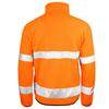 Jobman Mens Hi-Vis Fleece Jacket