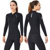 DIVE&SAIL 2MM Women's Two-Piece Wetsuit for Diving, Snorkeling, and Surfing
