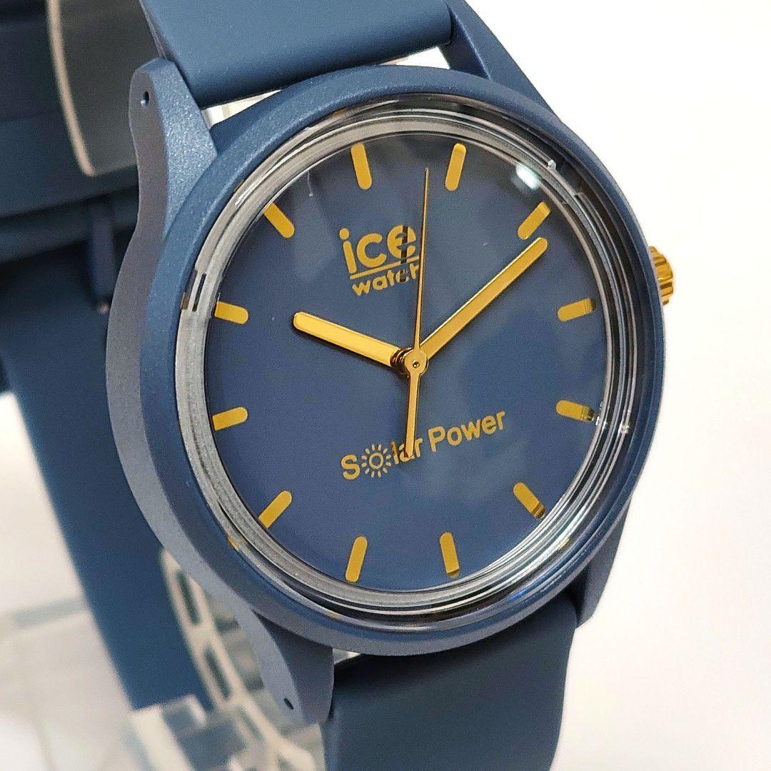 Used New Ice-Watch Solar Power Watch Blue with warranty!