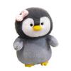 25 30cm Fliege Weibliches Pinguin Plüschtier Stofftier Stehend Grau Cartoon Tierpuppe Beruhigendes Geburtstagsgeschenk