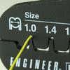 Engineer Precision Crimping Pliers for Open Barrel Terminals PA-09 Orange (for Micro Terminals)