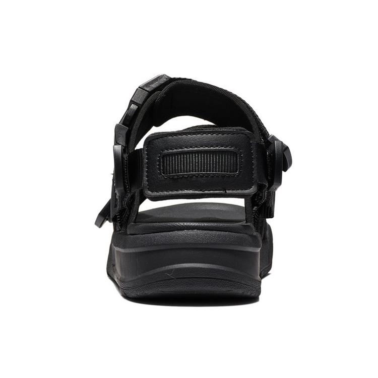 Li Ning Coca Comfortable Sports Sandals Men's Black AGUS003-1