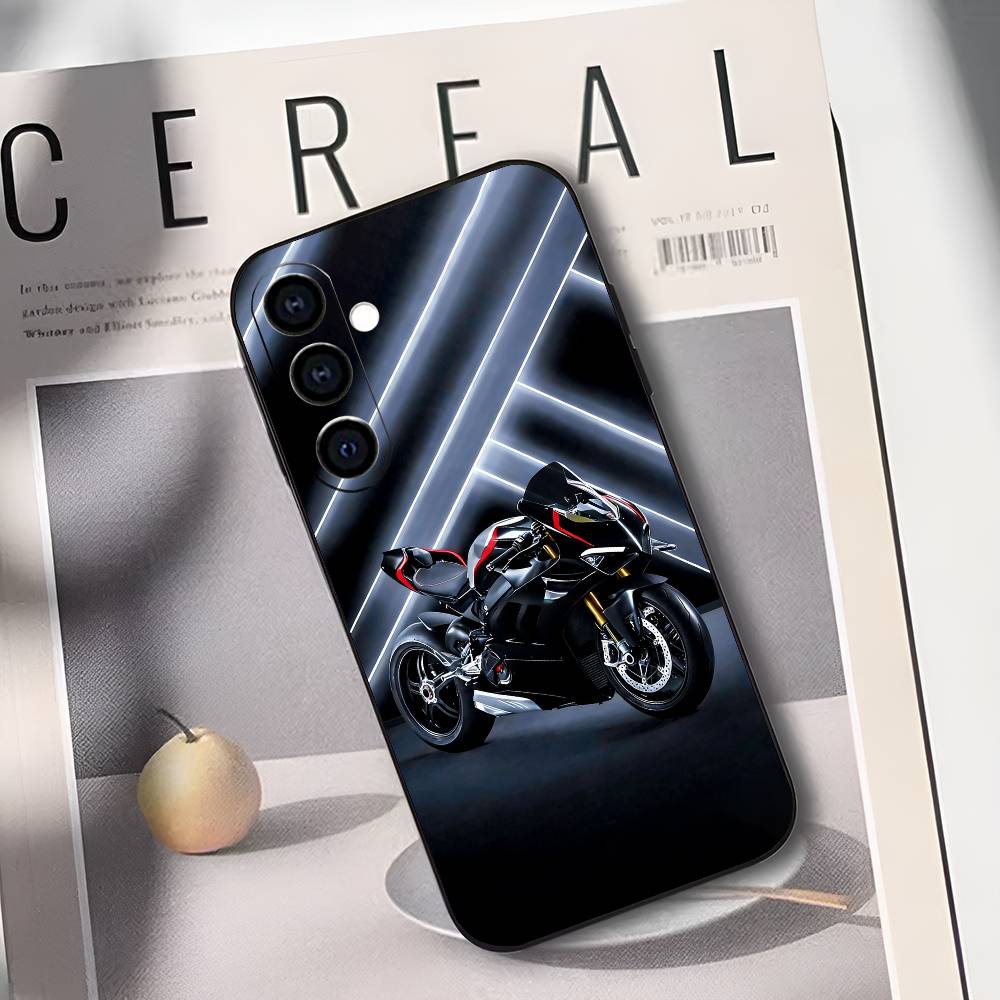 Motorcycle Racing D-Du-catis Phone Case For Samsung Galaxy A73,A72,A71,A70,A53,A52,A51,Soft Silicone Black Cover