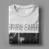 Neuheit Nicht Verliebt Crystal Castles T-Shirts für Herren Rundhals 100% Baumwolle T-Shirt Kurzarm T-Shirt Geschenkidee Oberteile