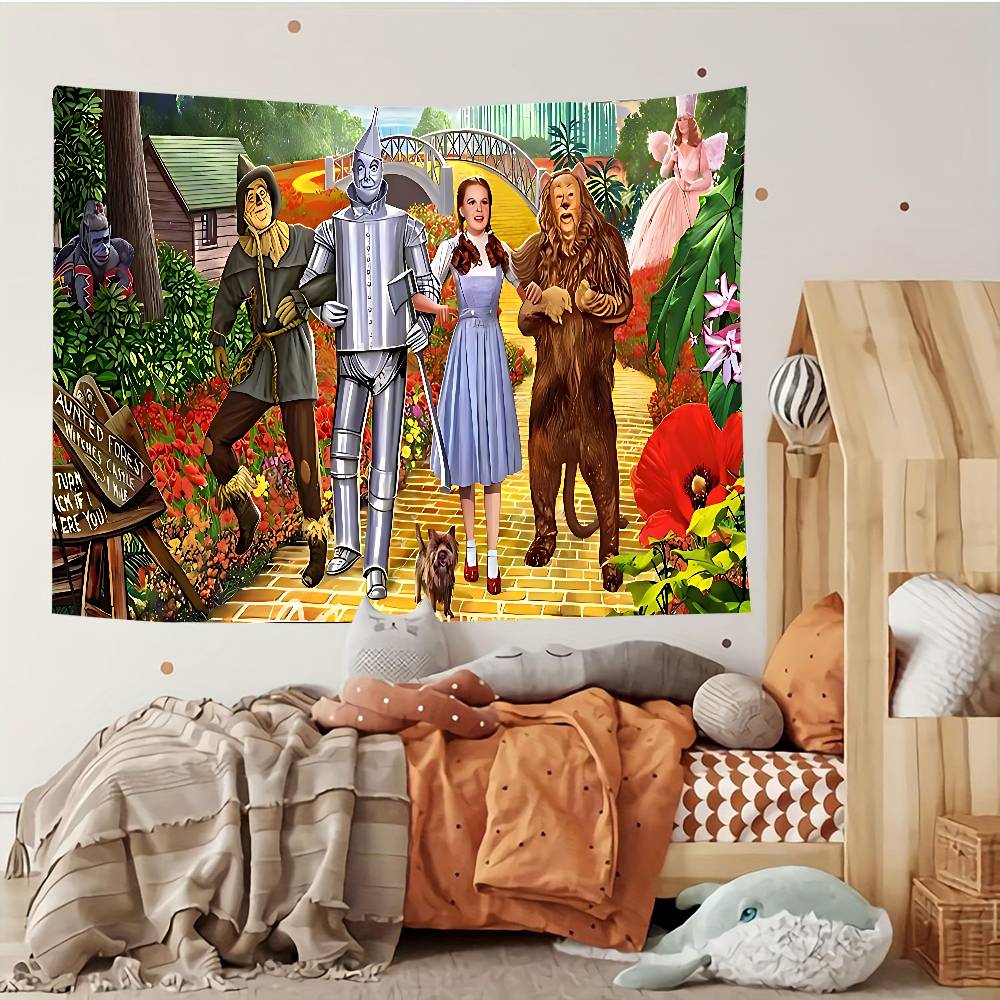 

TThe Wizard Of Oz Backdrop Tropical Summer Tapestry Customizable Tapestries Of Various Styleswall Hangings Celebrity 74x94cm(29x37in)
