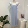 C S In The Room Women Ronya baSiC Slit adjuStable buStier Long dreSS 4Color