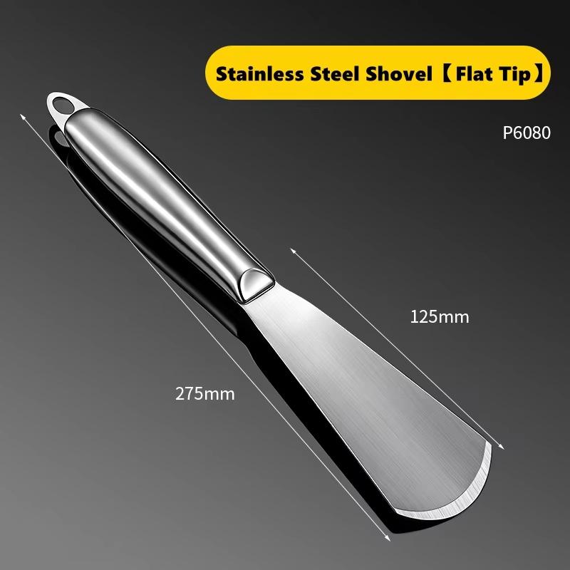 1Pcs Thickened Steel Weeding Hoe Multifunctional Garden Shovel For Digging Vegetables Planting Flowers Soil Cultivation
