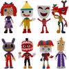 The Amazing Digital Circus Pvc Model Set With Assembleable Figures For Collectors