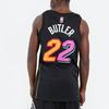 Nike NBA Miami Heat City Edition Jimmy Butler 22 Dri-FIT Swingman Jersey Black Men Streetwear DB4034-010
