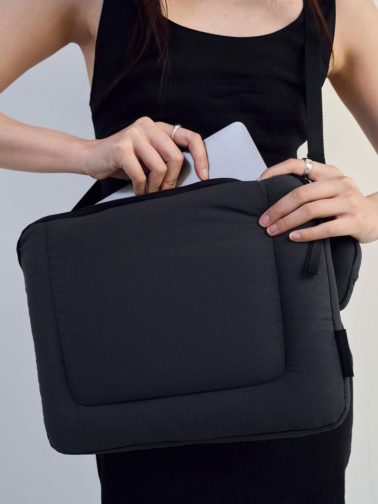 Slow Afternoon Ocean Laptop Pouch Bag 15-16 Inch_Noir