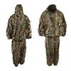 Maple Leaf Hooded 3D Bionic Training Uniform Military Sniper Cloak Camouflage Clothing