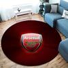 Arsenal F Round Area Rug,Carpet Rug for Living Room Bedroom Sofa Playroom Decor,Non-slip Floor Mat