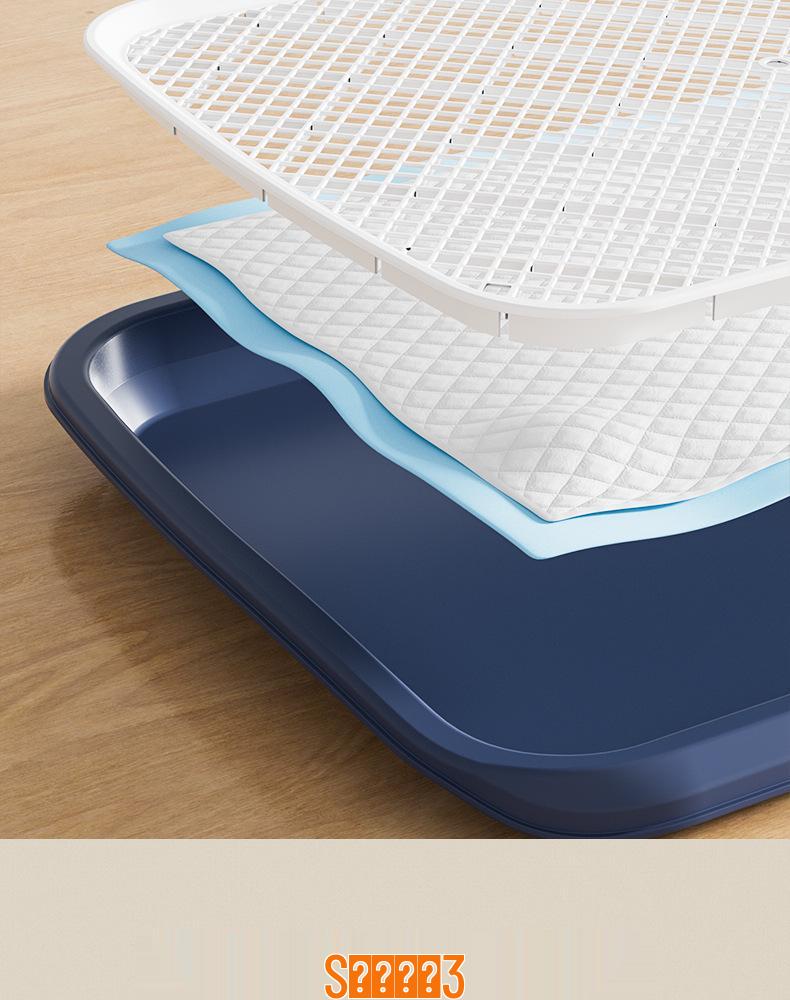 Extra Large High-Fence Anti-Splash Dog Urinal for All Breeds