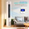 Smart Temperature Humidity Meter WiFi 5 in 1 Digital Display APP Control Sensor for Workshop