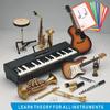 Flashcard Musicali Strumento di Studio Apprendimento Teoria delle Note per Pianoforte Flashcard Carte per l'Educazione Musicale per Studenti di Musica Principianti