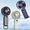 Handheld Fan With Long Battery Life, Ultra-portable Stand, Outdoor USB Charging, Hiking Hook, Small Fan