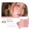 Pei Zhuhyun's Same Style Korean 2an Dual-Color Blush, Expanding Color Blush, Brightening, Girlish Look, Girl Group Milk Pink