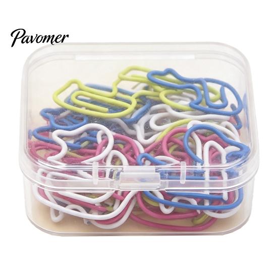 Mixed Style Binder Clips 20PCS Cute Shaped Paper Clips, Bone/Duck/Dog/Cat Shape, Decorative Document Organizers for Filing Metal Fasteners Office And